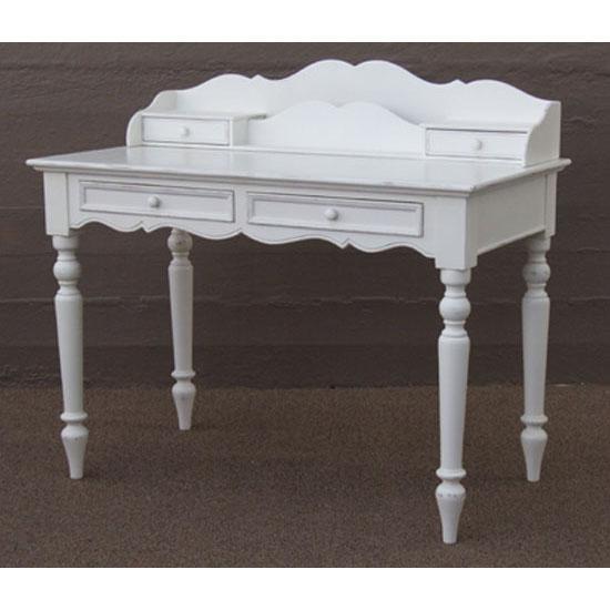 French Writing Desk Classic Free, White French Style Writing Desk