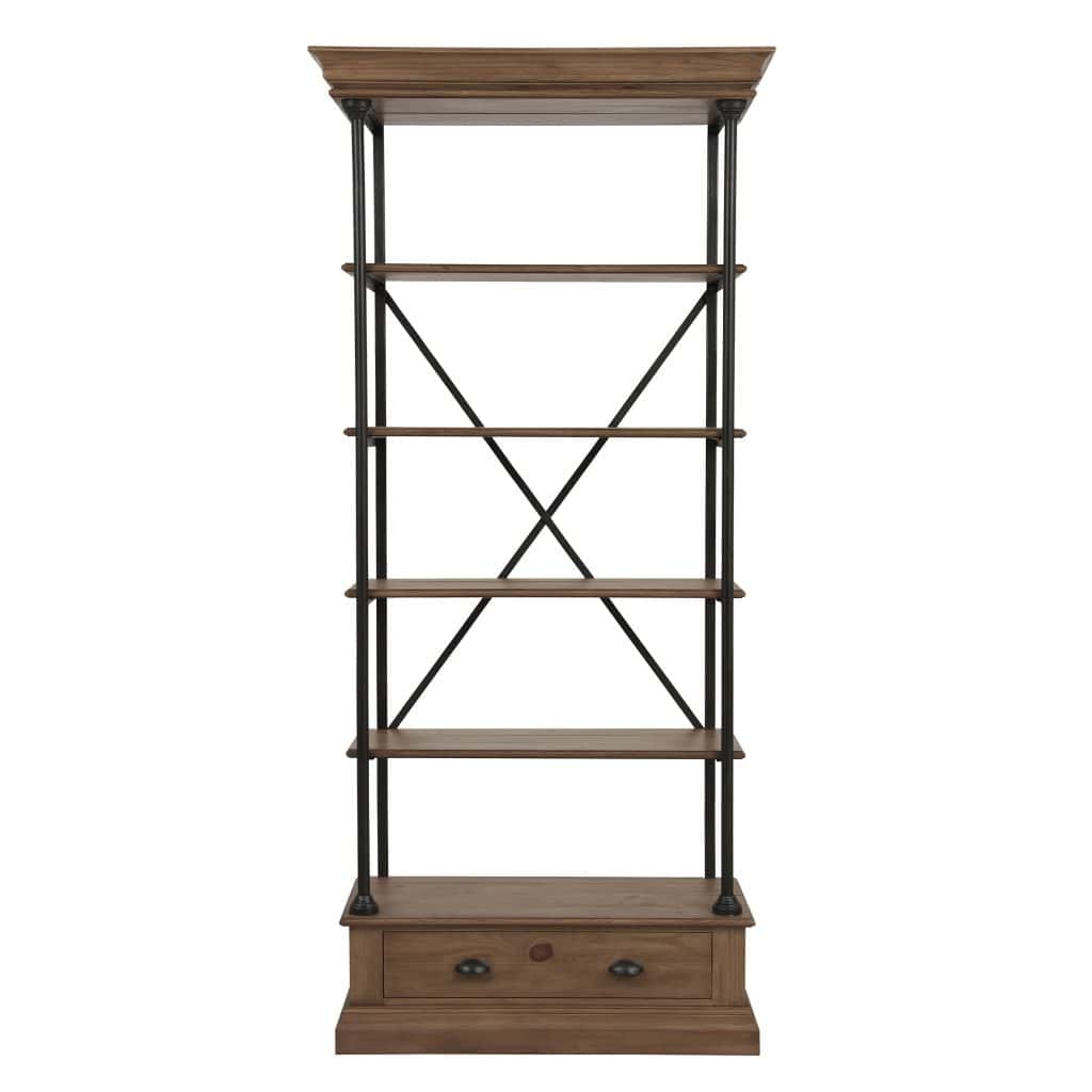 French Wrought Iron Bookcase Atelier Lowcost Delivery, Nationwide